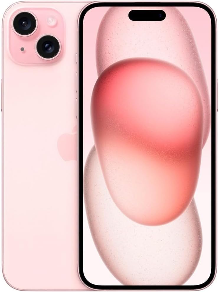 【美品】　iPhone15 ピンク　128GB Apple iPhone 15, 128GB, Pink (Renewed) – Atlas Computers