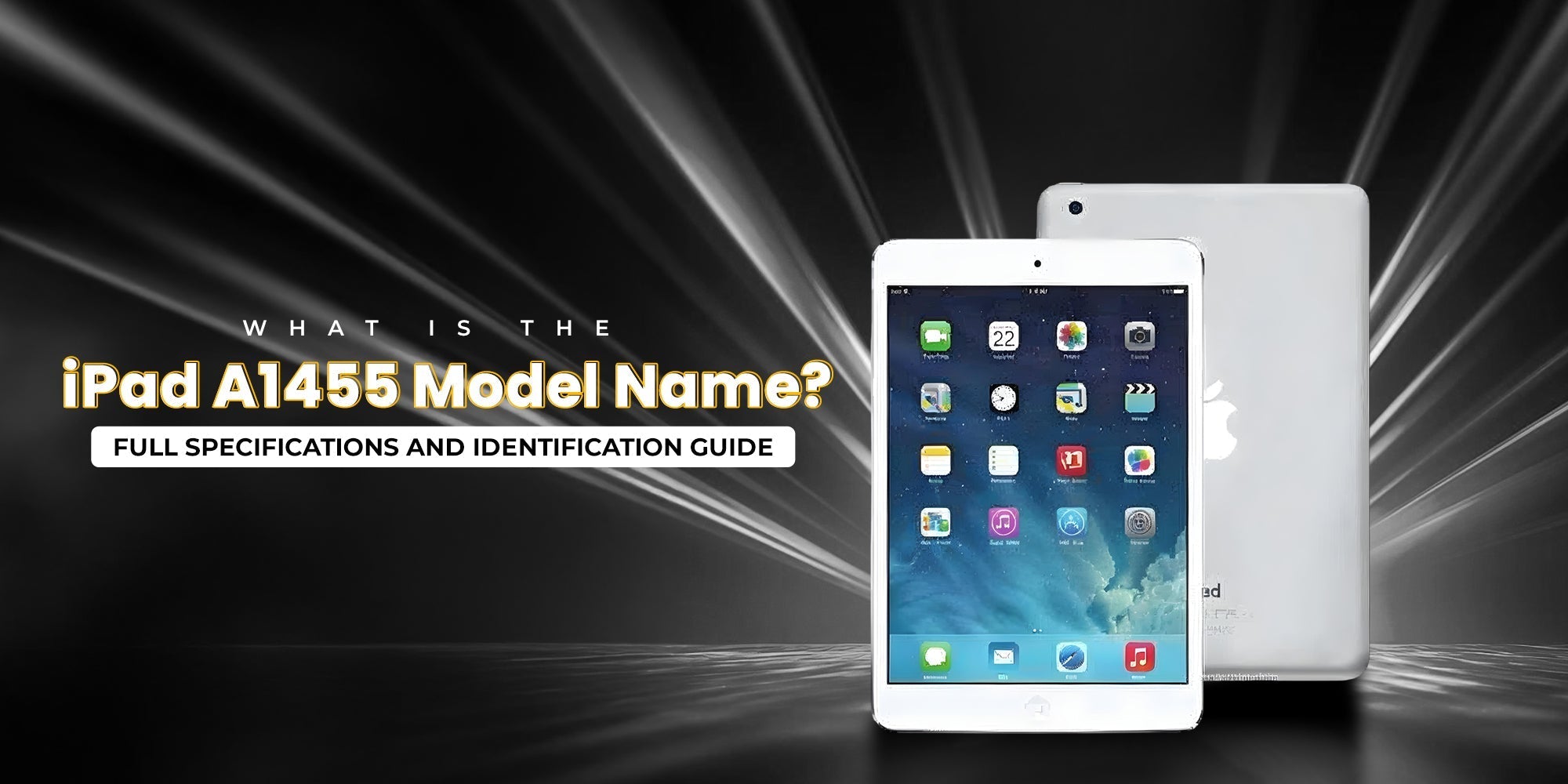 iPad A1455 Model Name