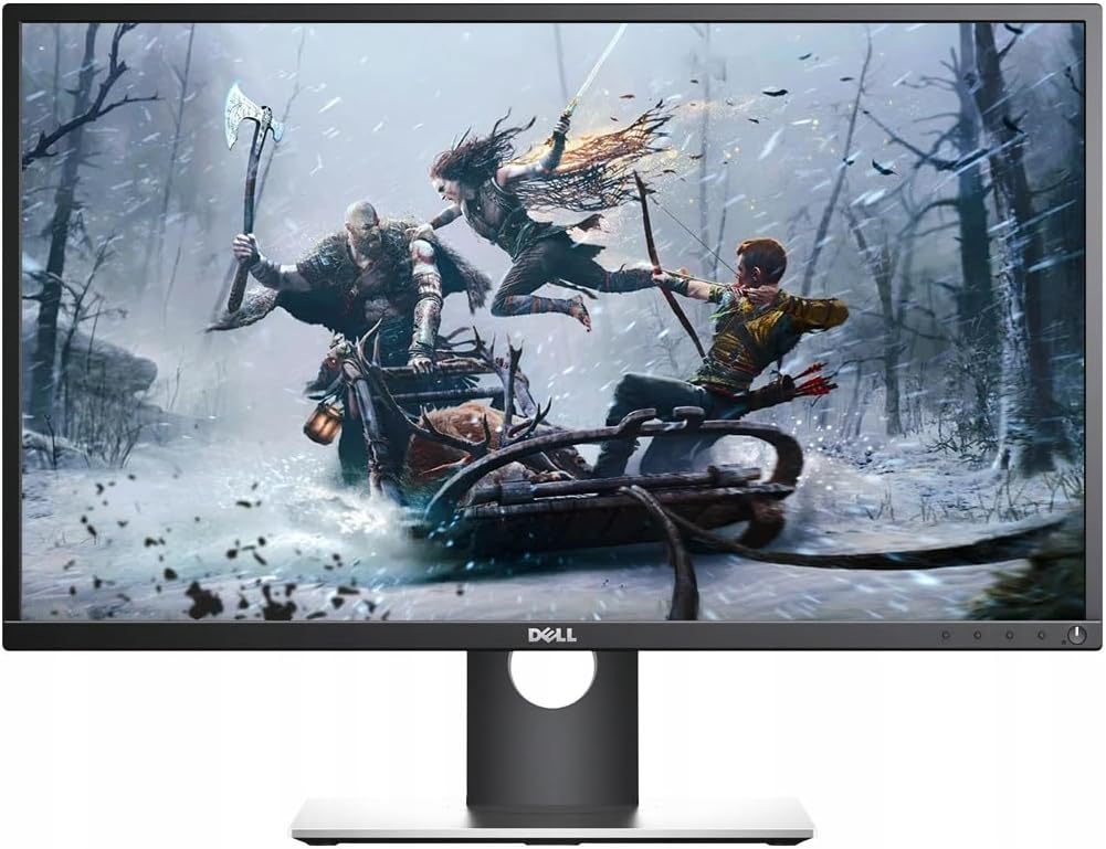 DELL 24-Inch Screen LED-Lit HDMI Monitor, Black Refurbished