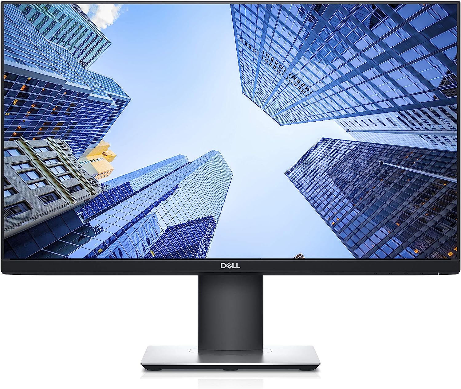 Refurbished(Good) - Dell P2419H 24" Widescreen 1920x1080 FHD Ultrathin Bezel LED-backlight LCD IPS Monitor