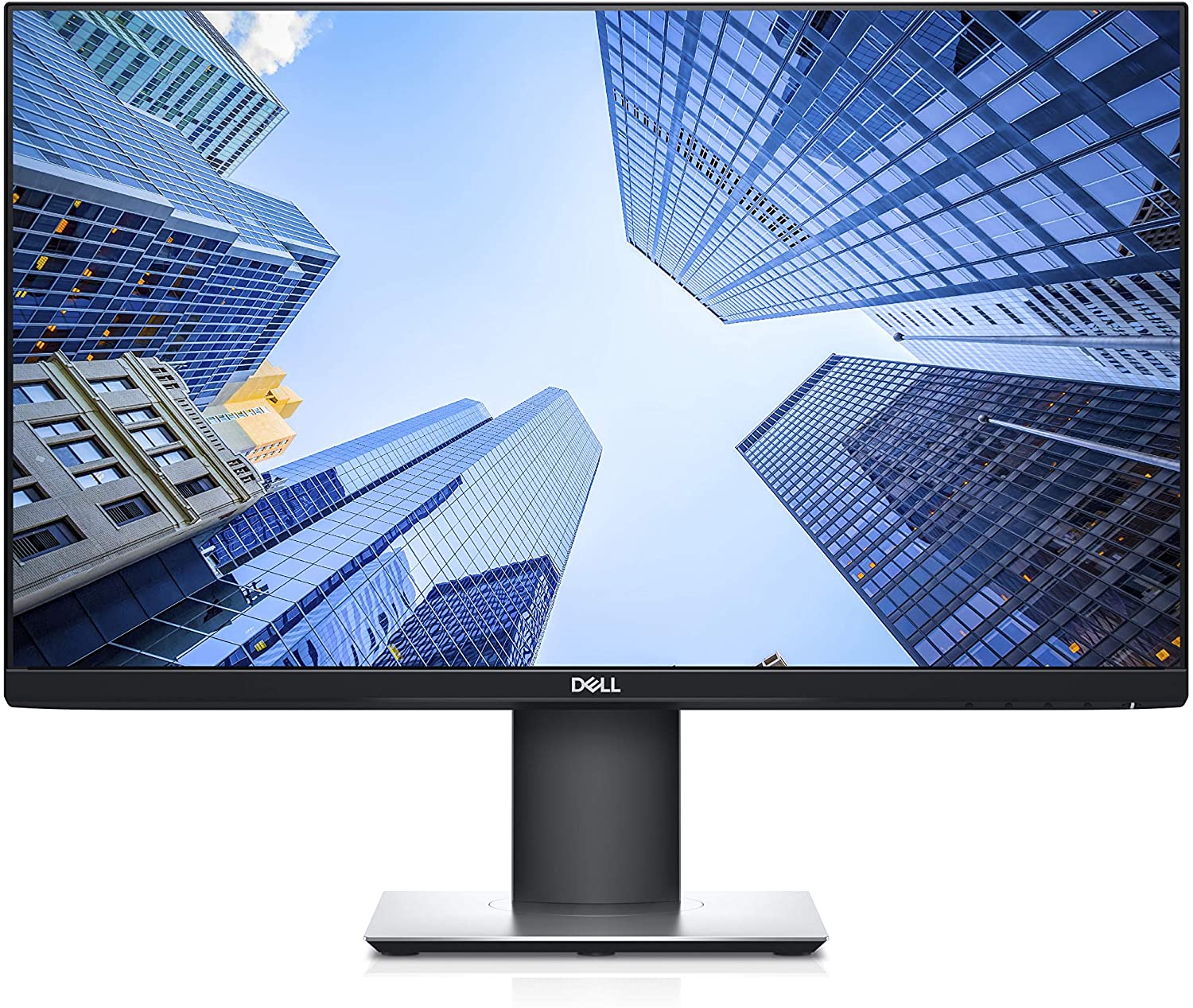 Refurbished(Good) - Dell P2419H 24" Widescreen 1920x1080 FHD Ultrathin Bezel LED-backlight LCD IPS Monitor