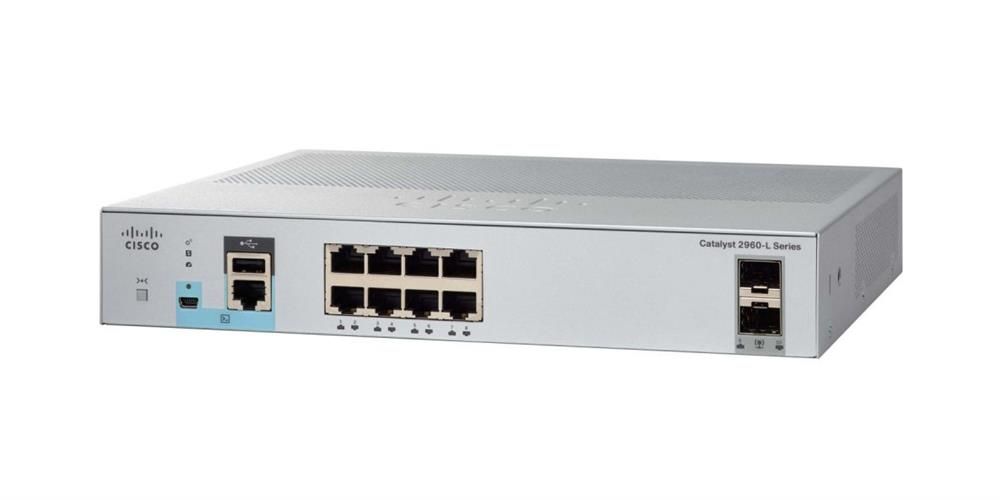 WS-C2960L-8PS-LL - Cisco Catalyst 2960L 8-Ports Manageable Ethernet Switch