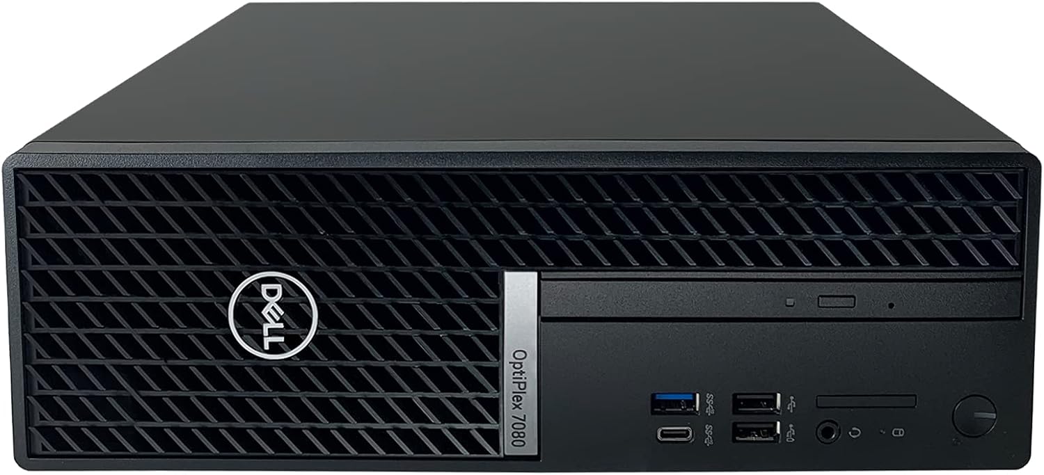 Dell OptiPlex 7080 SFF Small Form Factor Desktop Computer - 10th Gen Intel Core i7-10700 8-Core up to 4.80 GHz CPU, 16GB RAM, 512GB SSD