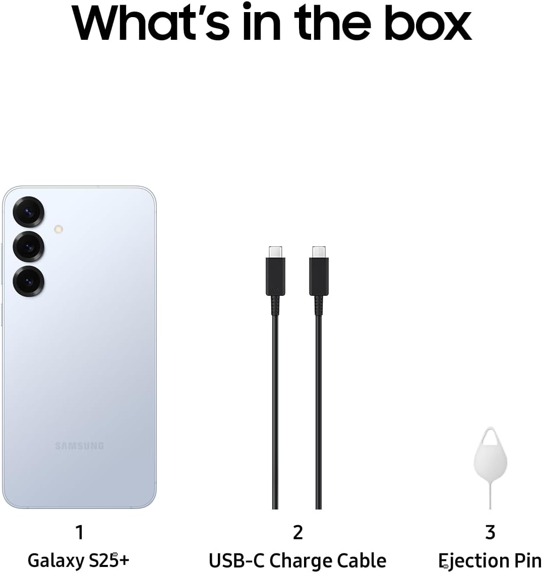 Samsung Galaxy S25+ (Plus) 256GB - Icyblue - Unlocked