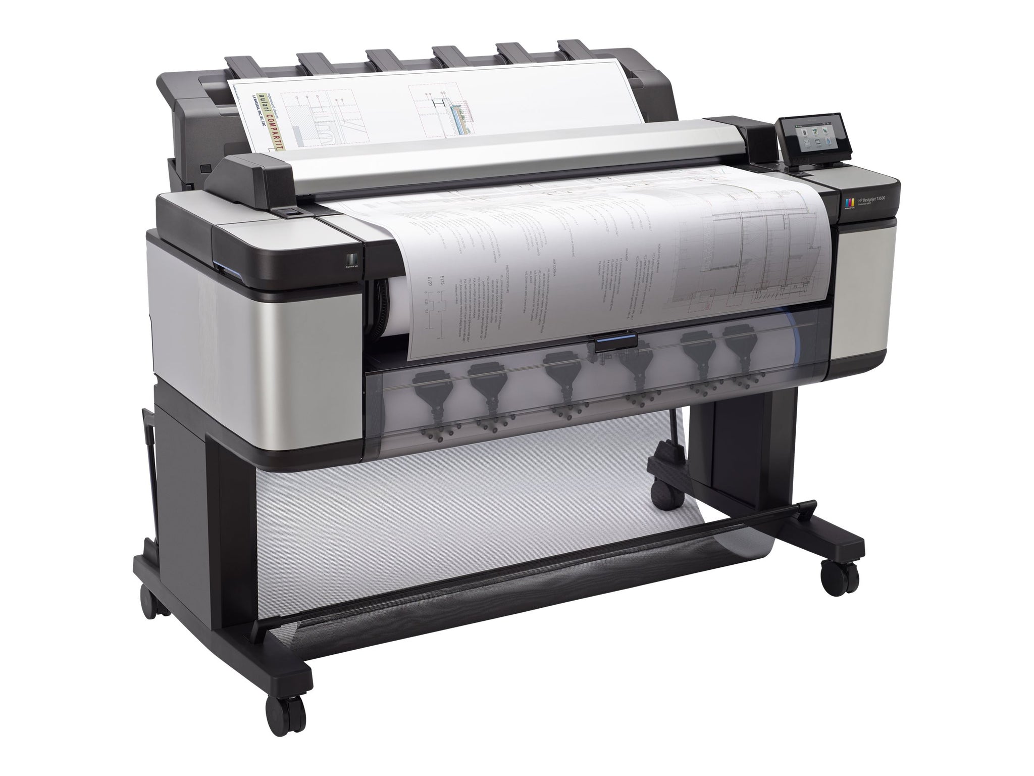 HP DesignJet T3500 Production eMFP - multifunction printer - color Refurbished