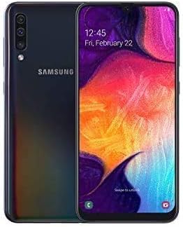 Samsung Galaxy A50 64GB (Canadian Moded) A505W 6.4 inch Display Triple Camera 25MP Black Unlocked Phone (Renewed)