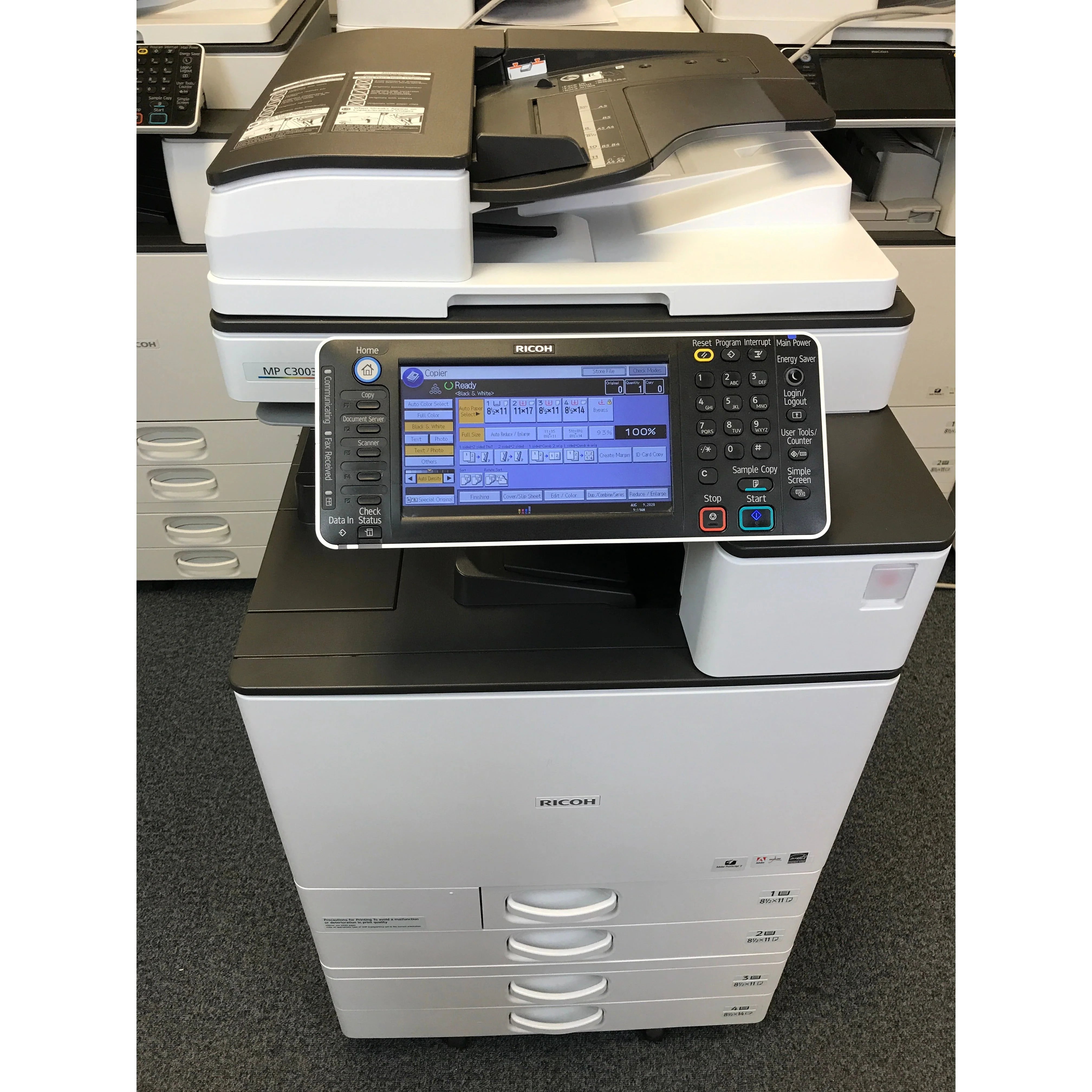 RICOH Aficio MP C3003 A3 Color Laser Multifunction Copier - 30ppm RICOH Aficio MP C3003 A3 Color Laser Multifunction Copier - 30ppm