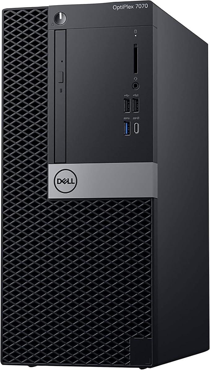 Dell OptiPlex 7070 Intel Core i7- 9700T (2.00GHz, 8 Cores) 16GB 256GB WiFi  Renewed