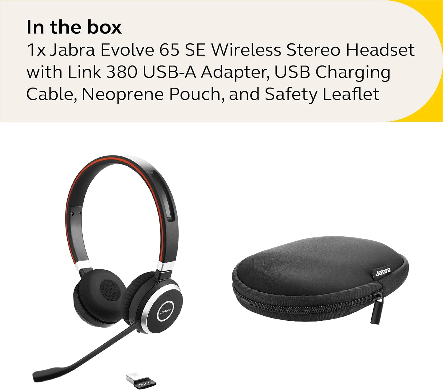 Jabra Evolve2 65 UC Stereo Headset – Refurbished Deal – Atlas