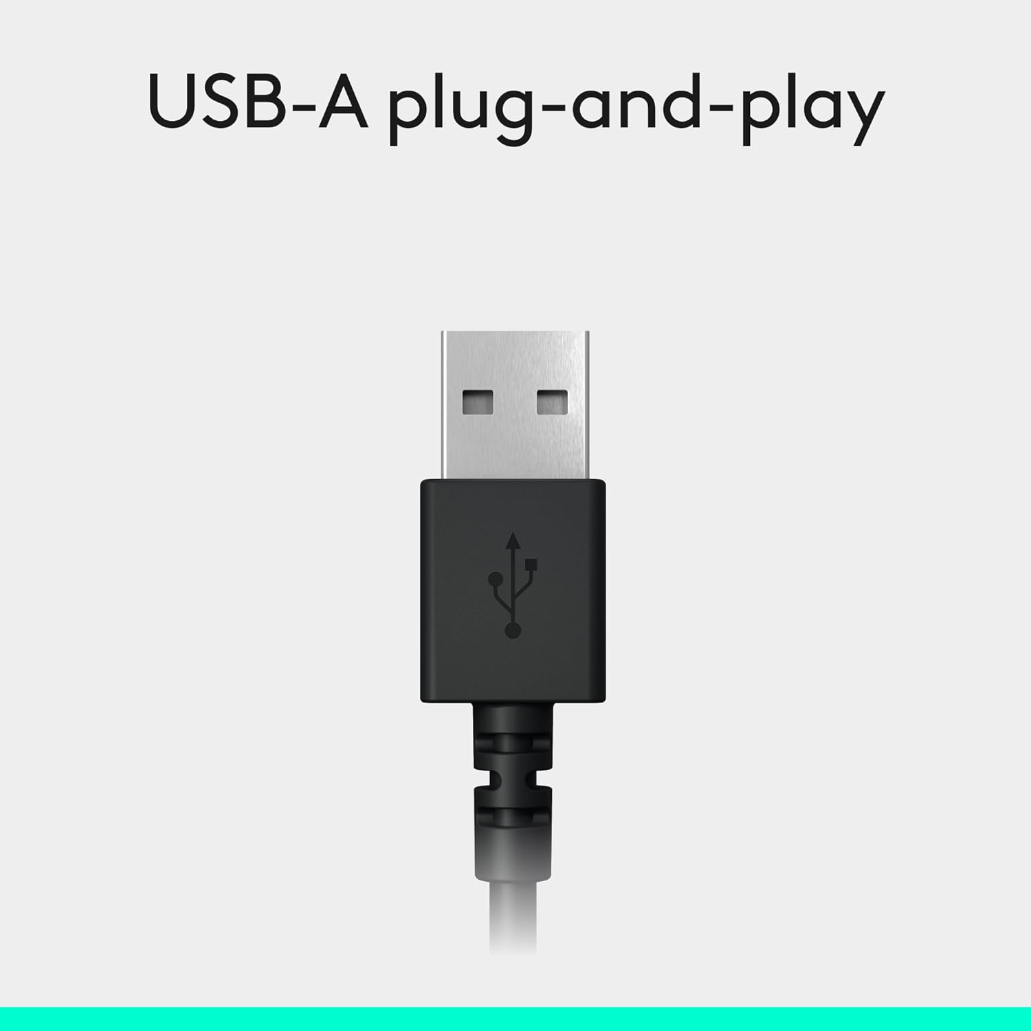 Logitech H390 Wired Headset for PC/Laptop, Stereo Headphones with Noise Cancelling Microphone, USB-A, in-Line  renewed