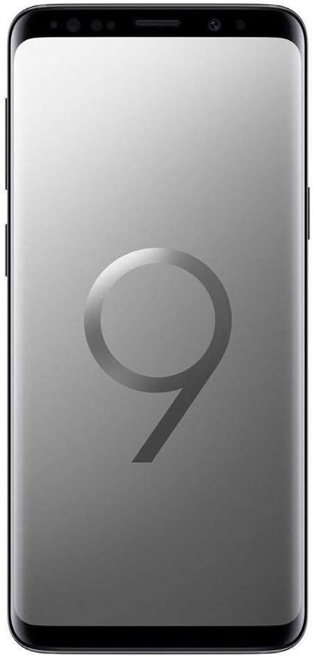 Samsung Galaxy S9+ 64GB (Canadian Model) G960W Unlocked Smartphone - Titanium Grey renewed