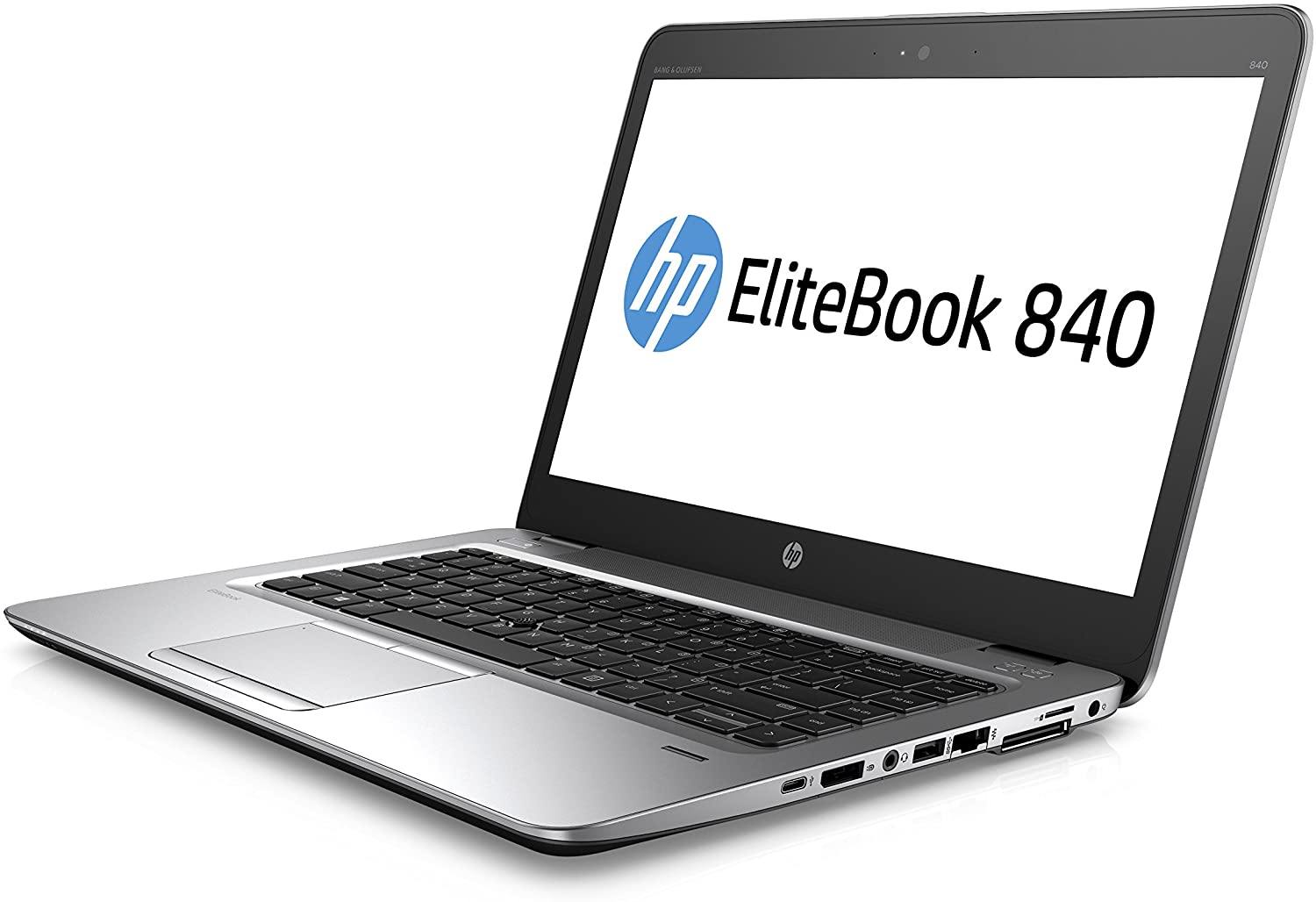 HP 840 G3 14" Notebook - Intel Core i7 6th Gen i7-6600U (2 Core) 2.60 GHz 8GB 256 SSD Windows 10 Pro - Atlas Computers & Electronics 