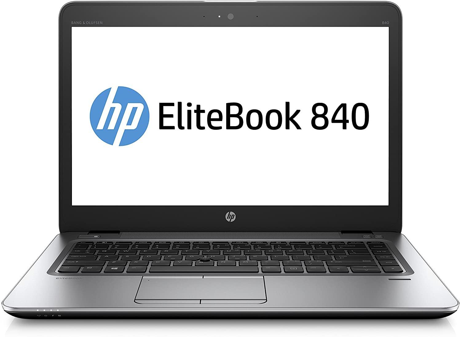 HP 840 G3 14" Notebook - Intel Core i7 6th Gen i7-6600U (2 Core) 2.60 GHz 8GB 256 SSD Windows 10 Pro - Atlas Computers & Electronics 