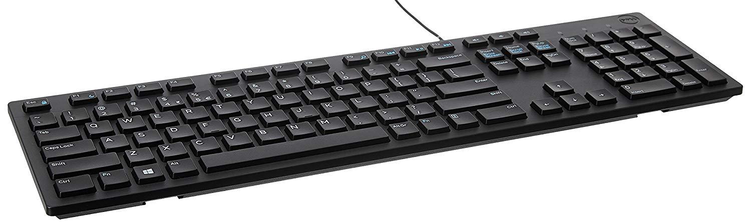 DELL Wired usb Keyboard KB216, Black New - Atlas Computers & Electronics 