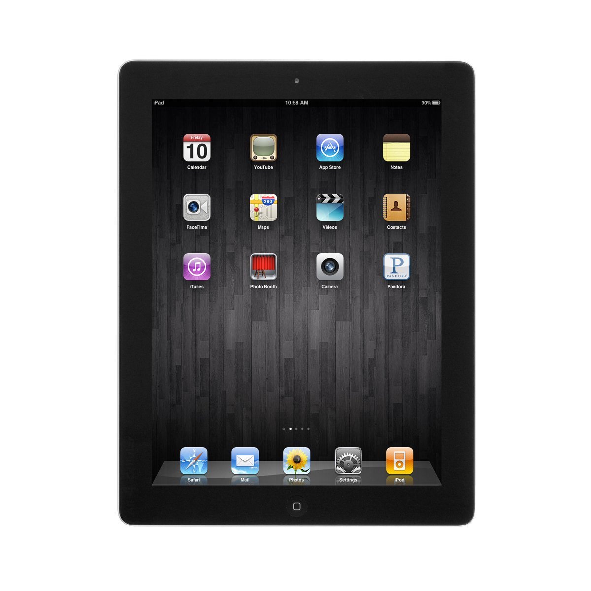 Apple iPad 4 16GB 9.7in Retina Display WiFi Bluetooth & Camera - Black - 4th Gen (Renewed) - Atlas Computers & Electronics 