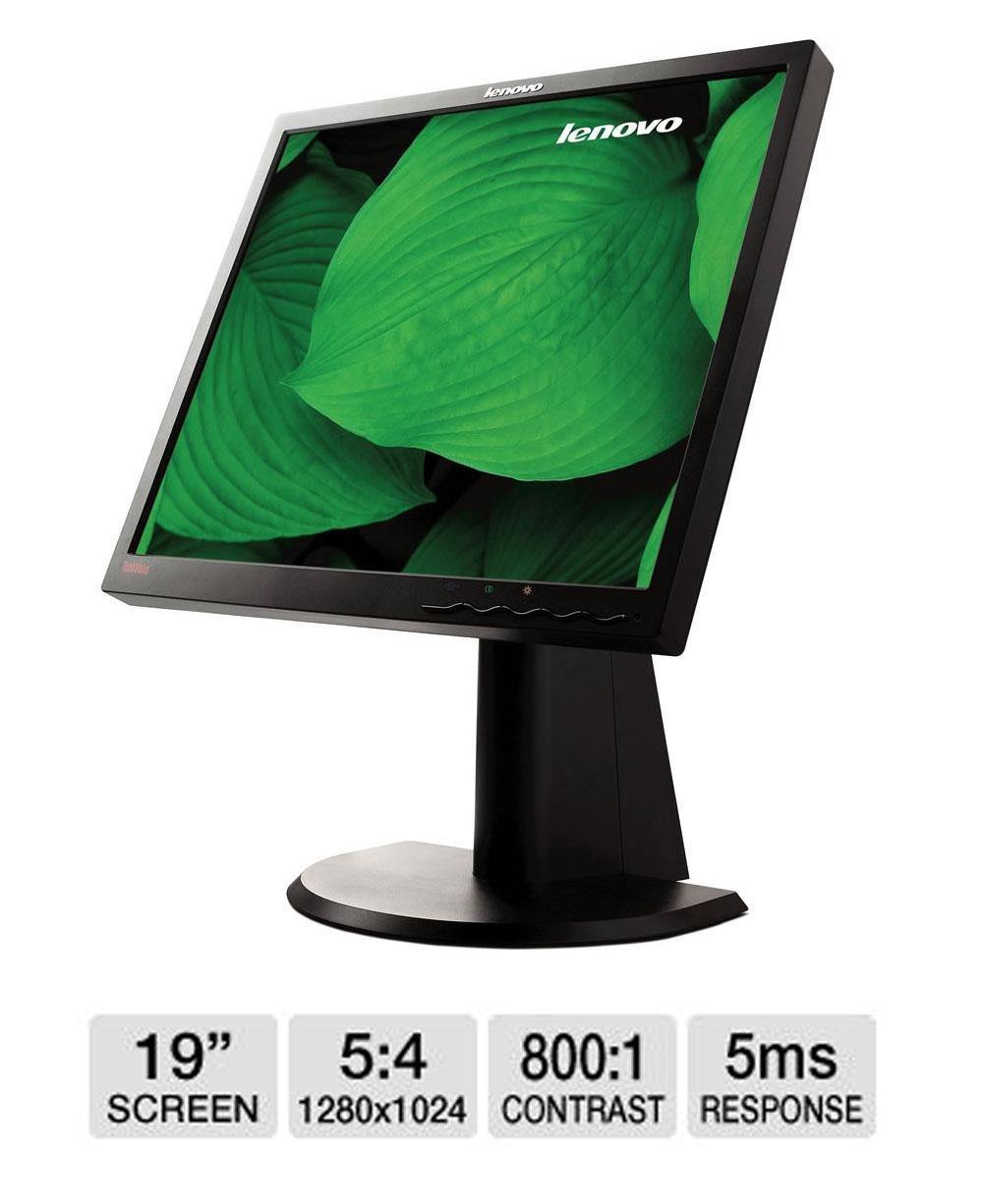 Lenovo ThinkVision L1900p 19-inch Flat Panel LCD Monitor Energy Star (4431-HE1) Used - Atlas Computers & Electronics 