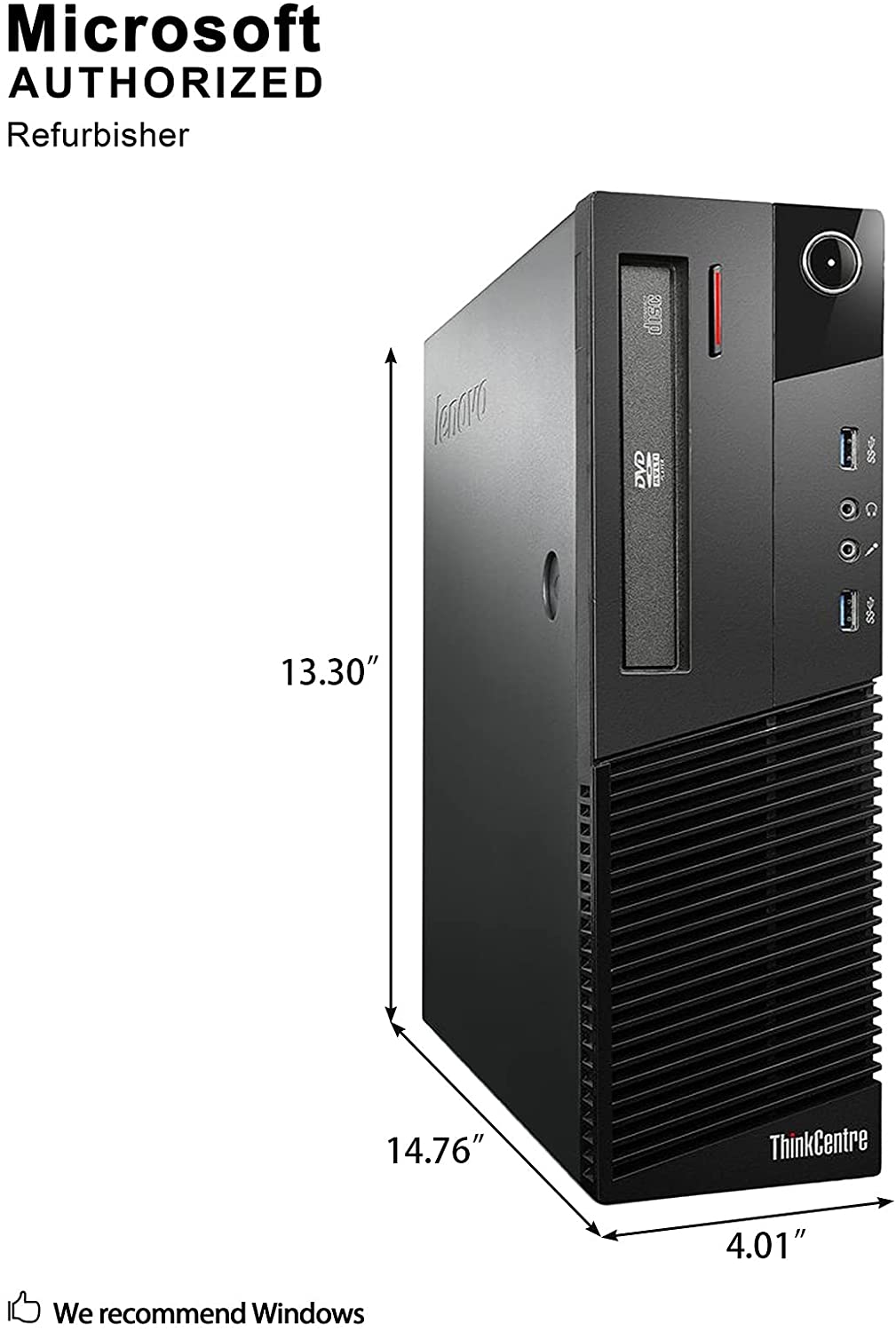 デスクトップパソコン　ThinkCentre M83 Amazon.com: Lenovo ThinkCentre M83 SFF Desktop PC, Intel