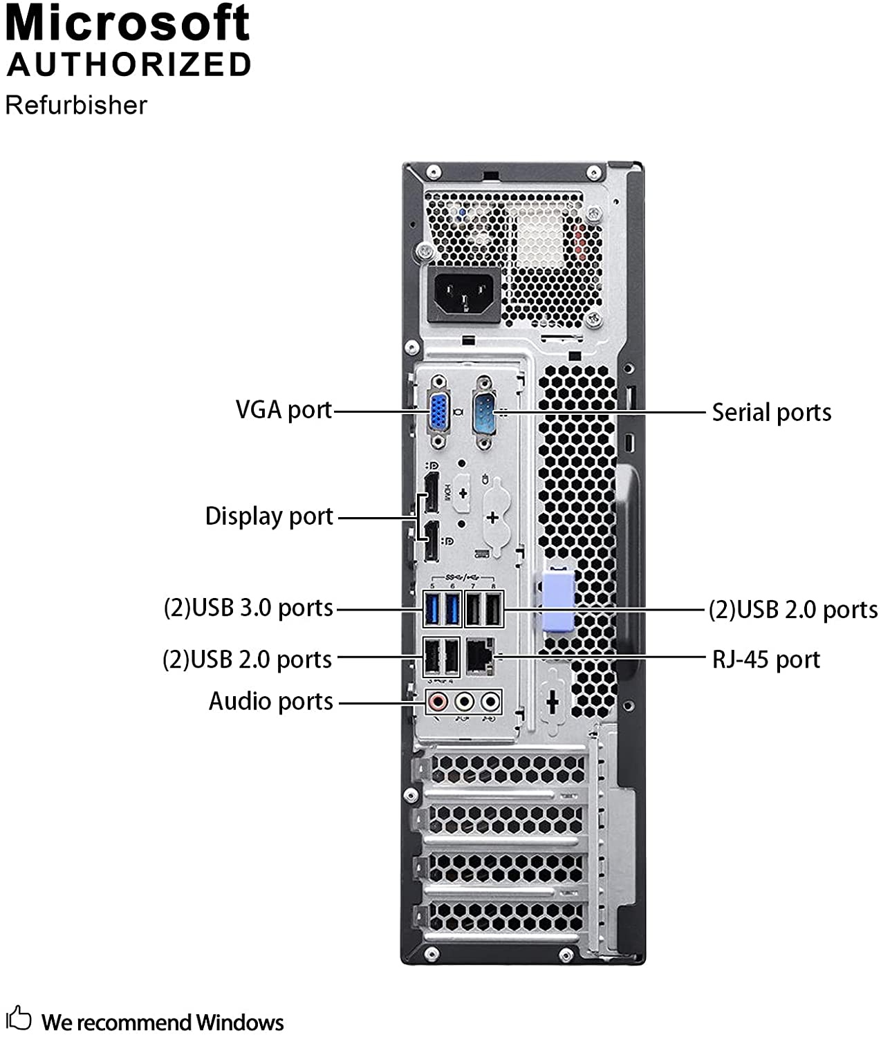 Lenovo ThinkCentre M83 SFF intel core i54570@3.2GHz 8GB RAM 256GB